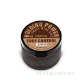 Cera para el cabello con control de bordes y brillo de peinado fuerte